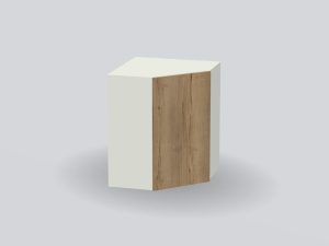 Hoekkast op maat (render van de indeling E3)