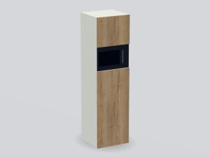 Koelkastombouw op maat (render van de indeling G23)