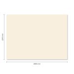 DECObasic Wit (DecoLegno B003) — de plaat met zijn maat