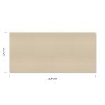 Meubelpaneel Textiel Beige (Egger F416 ST10) — de plaat met zijn maat