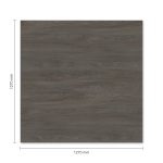 Moirée Oak Spaanplaat Meubelpaneel (Pfleiderer R20380 NW | Natural Wood) — de plaat met zijn maat