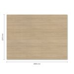 Fronda Naturellen (DecoLegno S164) — de plaat met zijn maat