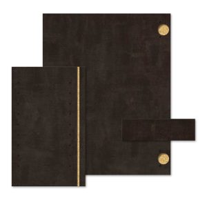 Penelope Metallic, Groen, Bruin (DecoLegno FB49) — meubelpanelen op maat