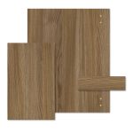 Iep Salisbury Grijs Spaanplaat gemelamineerd |Pfleiderer R37017 Natural Wood (NW) — meubelpanelen op maat