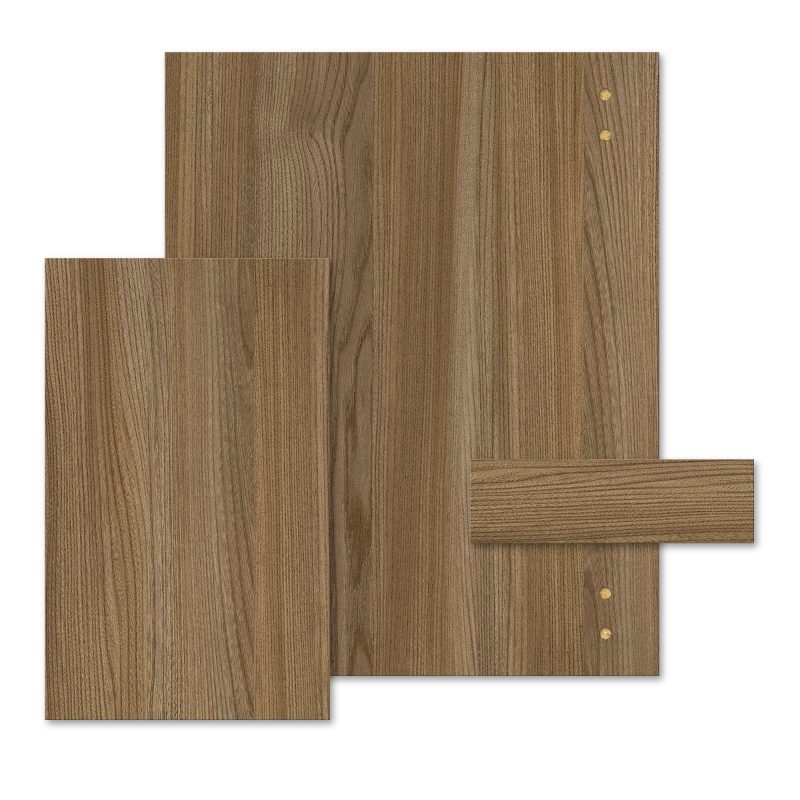 Iep salisbury grijs spaanplaat gemelamineerd |pfleiderer r37017 natural wood (nw) — meubelpanelen op maat