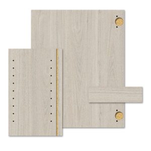 Nordic Teak Spaanplaat Gemelamineerd (R50094 NW) — meubelpanelen op maat