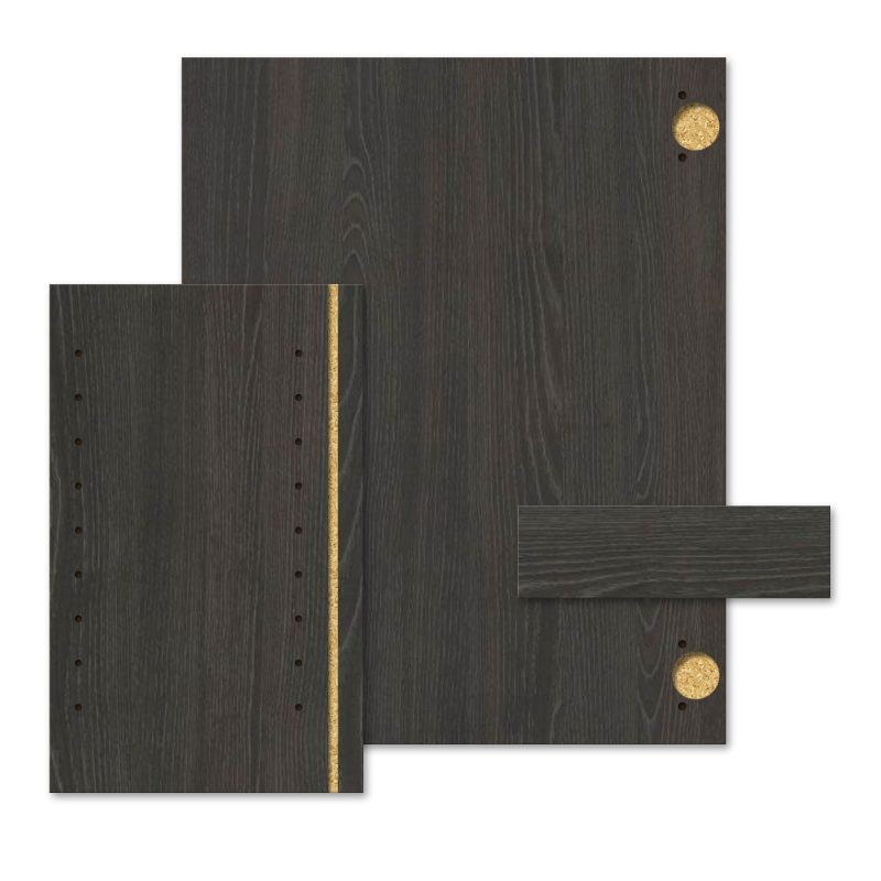 Corteccia zwart (decolegno s176) — meubelpanelen op maat