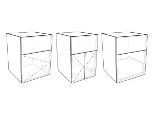 Keukenmodule voor spoelbak op maat