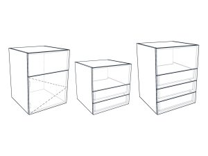Keukenmodule voor kookplaat op maat